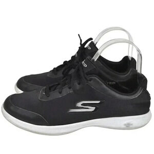 Skechers Go Step Lite Goga Max  Walking Shoe Athletic Black Size 7.5